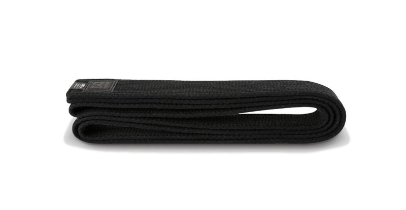 MOOTO Korea Taekwondo DO Black Belt Width 5cm Double Wrap Martial Arts TKD Judo Karate (Length 320cm(10.49ft)) - Image 2