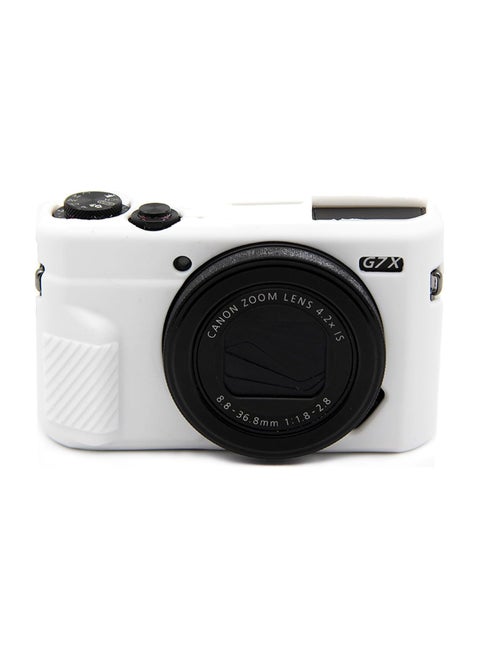 G7X Mark II Camera Case, Soft Silicone Protective Case, Canon PowerShot G7X Mark II Camera Slim and Lightweight Case (without Lens Cap)