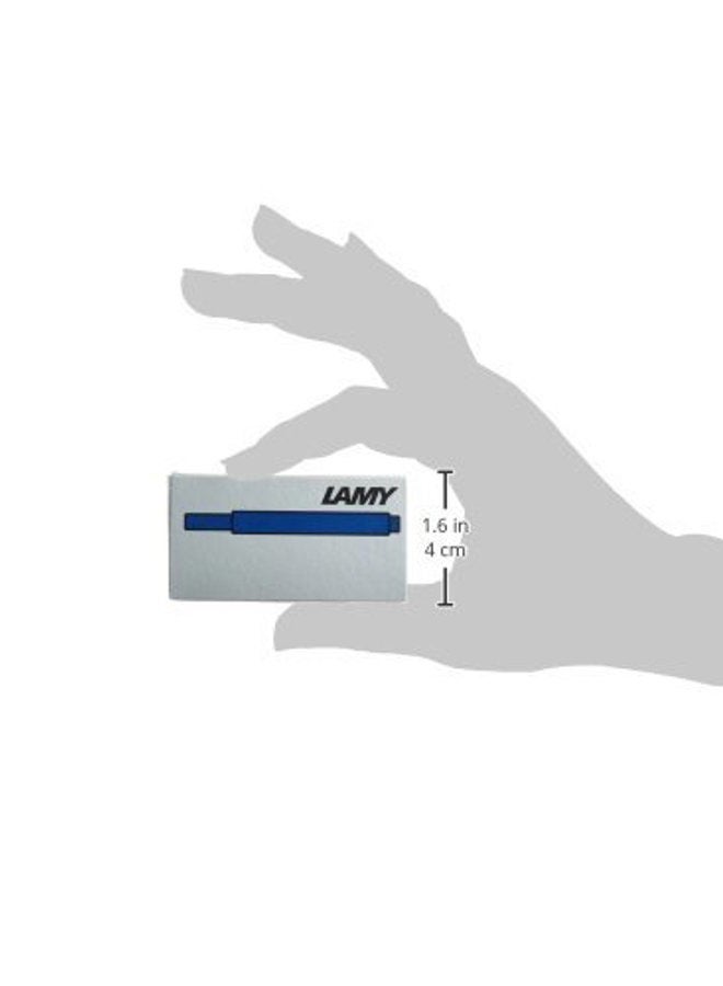 LAMY Cartridges Refill - Blue/Black -5-pack (T10BB) - Image 2