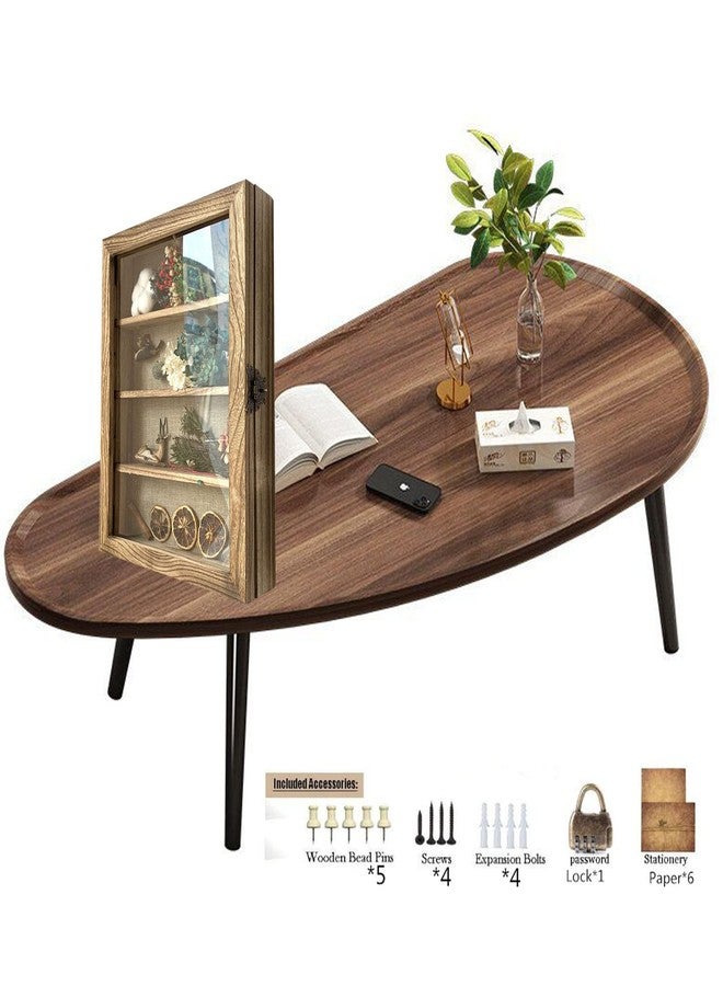 وان ليان إطار صندوق الظل من وانليان مع أكريليك 11x16 بوصة، صندوق عرض خشبي مع 3 أرفف قابلة للفصل وظهر من الكتان، إطار صور عميق مثبت على الحائط للصور التذكارية (مكربن) - Image 3