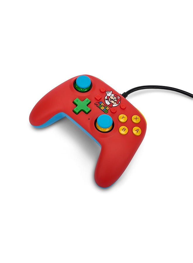 PowerA Nano Wired Controller for Nintendo Switch - Mario Bros., Comfortable Ergonomics, Officially licensed for Nintendo Switch and Nintendo Switch Lite - Image 4