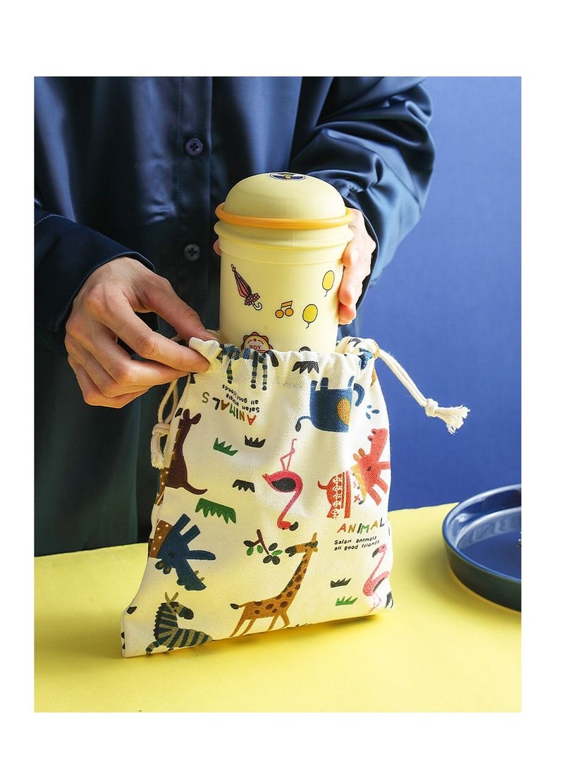 althiqahkey - 300ml Portable Breakfast Drink Milk Cup Oatmeal Cup Includes portable thermal bag - Image 1