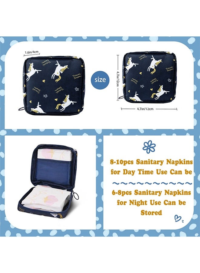 Portable Storage Bag For Sanitary Naokin Pads Cartoon Waterproof Sanitary Napkim Storage Bag Girls Physiological Period Tampon Organizer Bag Mini Bag - Image 5