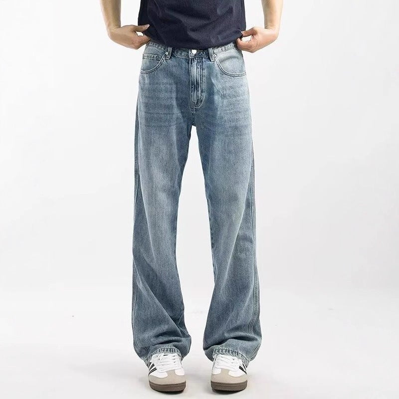 Unisex Casual Daily Denim Jeans - Image 3