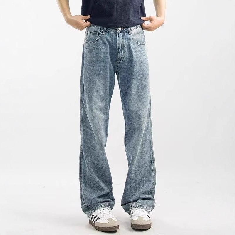 Unisex Casual Daily Denim Jeans - Image 2