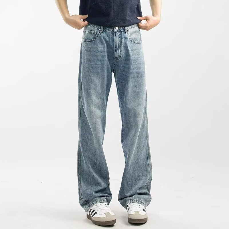 Unisex Casual Daily Denim Jeans - Image 1
