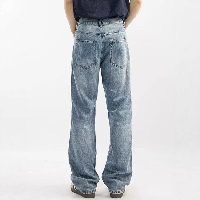 Unisex Casual Daily Denim Jeans - Image 5