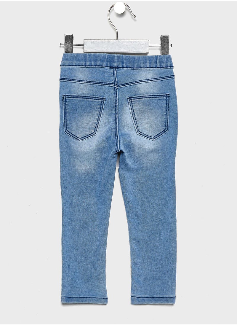 Reserved - Kids Mid Wash Jogg Jeans - Image 1