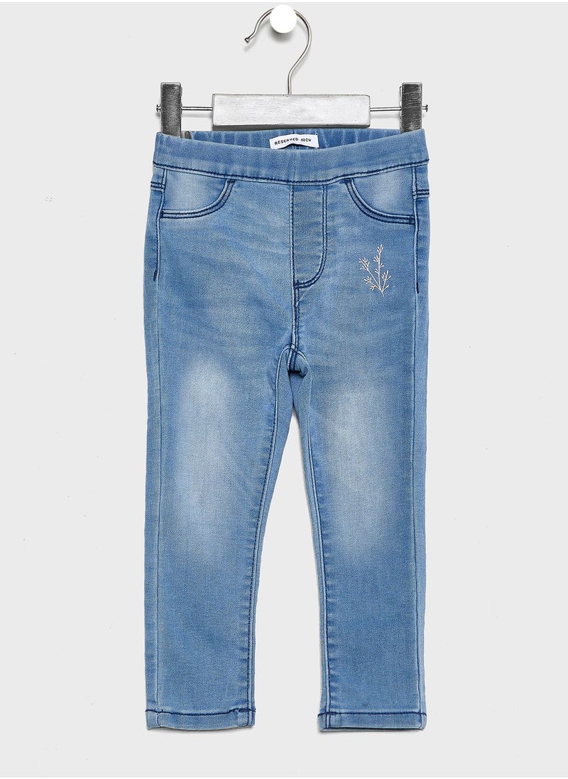 Reserved - Kids Mid Wash Jogg Jeans - Image 1