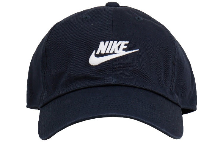 Nike Sportswear Heritage86 Futura Washed Cap 'Obsidian' - Image 2
