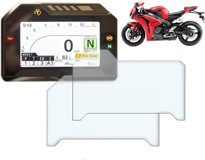 DEMULAX Motorcycle Dashboard Protection Film for CBR1000RR - Image 1