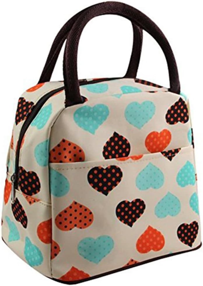 klarako Kids Colorful Insulated Lunch Adults and Bag for - Image 1