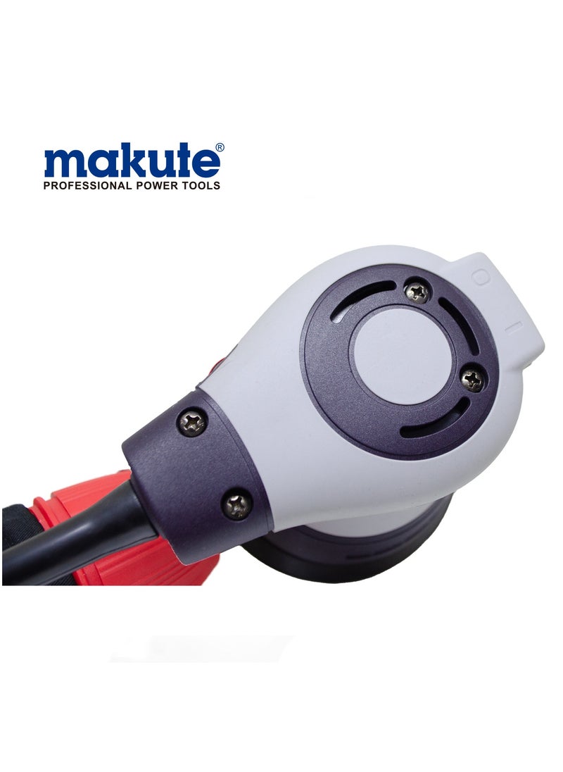 makute - High-Performance 350W Orbital Sander with Efficient Ideal For Paint/Varnish/Cleaning Glass/Removing Rust OS005 - Image 1