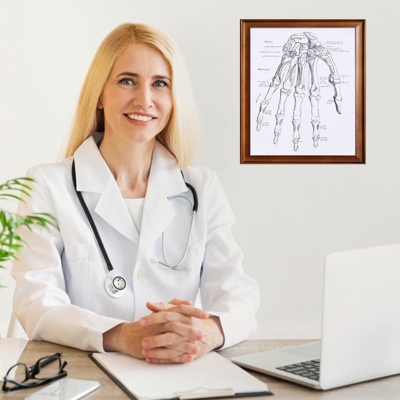 Multi-budget available picks Baluue Human Anatomy Wall Art Poster 40x50cm, Human Body Organs Anatomy Chart for Healthcare Facility and Home Decor, Educational Science Teaching Chart Field tested quality - Image 5