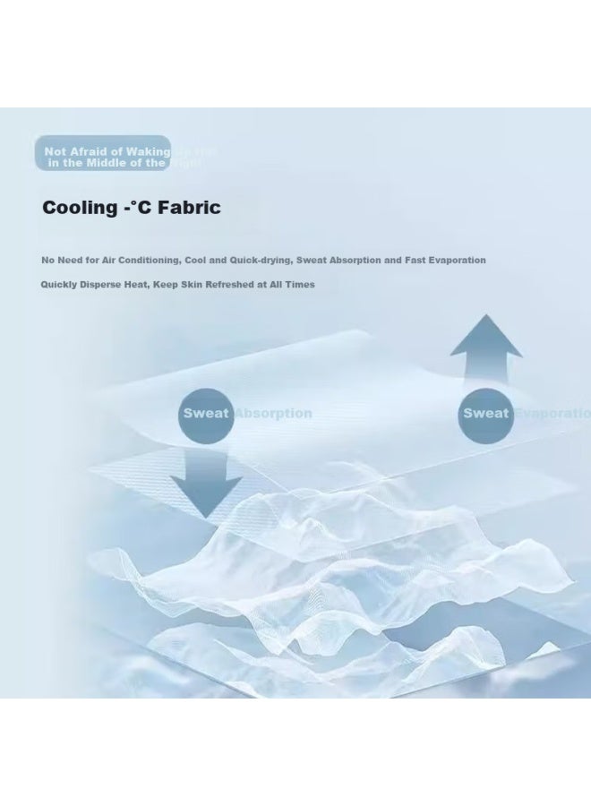 LANG SHA Langsha Women's Summer Modal Cool Feeling Pajamas Set With Chest Pad Antibacterial And Mite-proof Simple Round Neck Home Wear - Image 5