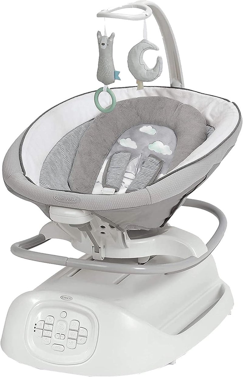 GRACO Graco Sense2Soothe 2in1 Baby Swing and Portable Rocker with Cry Detection Technology Sailor