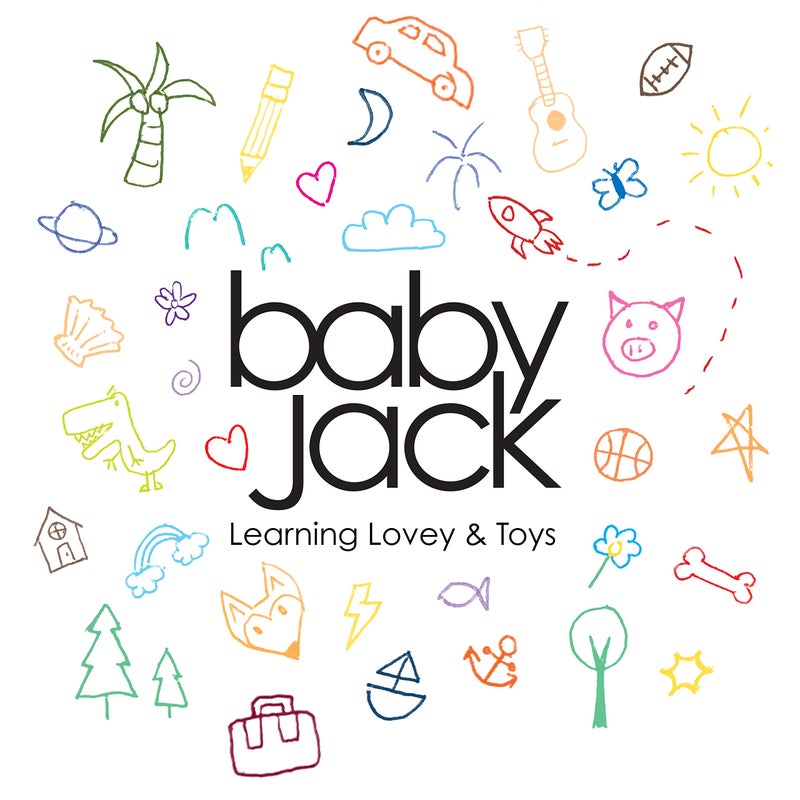 The Learning Lovey Baby Sensory Crinkle & Teething Square Lovey Toy with Closed Ribbon Tags for Increased Stimulation: 8""X8"" (Police) - Image 4