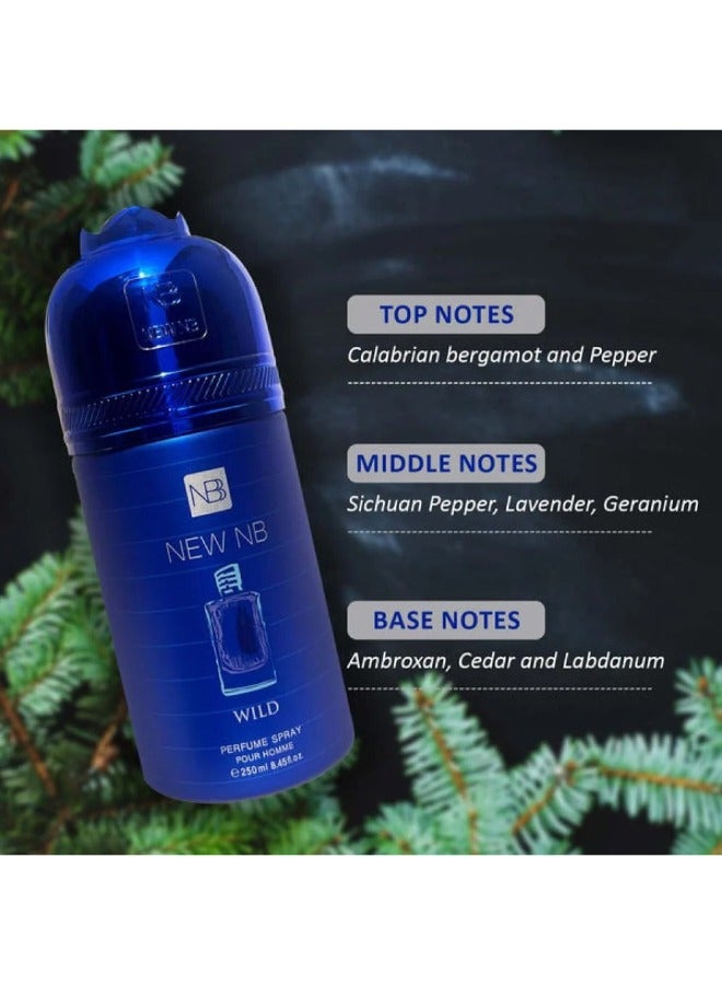 NEW NB Unbranded Wild Deodorant Perfume pour homme - 250ml - Image 4