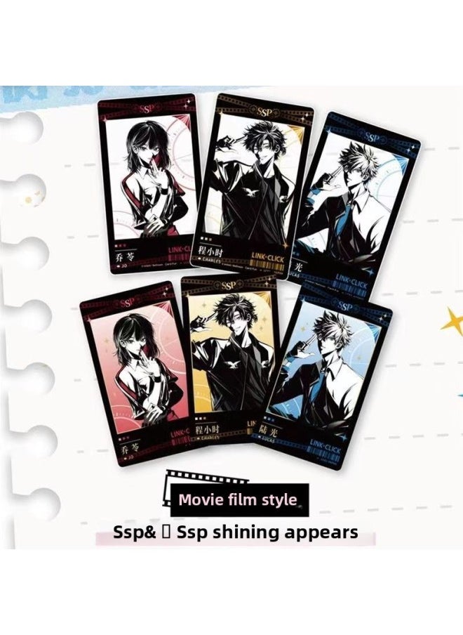 Collection Of Card Society Time Agent Cards Collector's Edition 1st Time Photo Studio Animation Collection Commemorative Edition Cards-Color:Time Files-deluxe Edition [full Box Of 20 Packs]  - Image 4