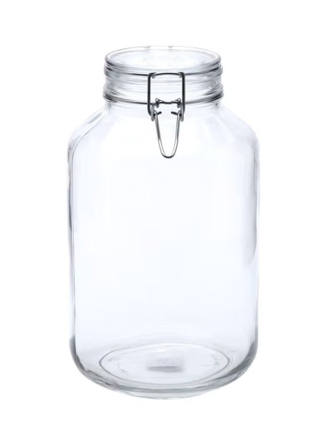 Fido Clip Jar Clear