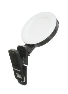 التخطيط بطارية U20 LED بقدرة 200 مللي أمبير في الساعة، 3 درجات حرارة ألوان و6 ألوان RGB قابلة للتعديل، شحن USB من النوع C، يدوم حتى 180 دقيقة، إضاءة مدمجة ومتعددة الاستخدامات للتصوير الفوتوغرافي ومقاطع الفيديو والمبدعين - أسود  - Image 3