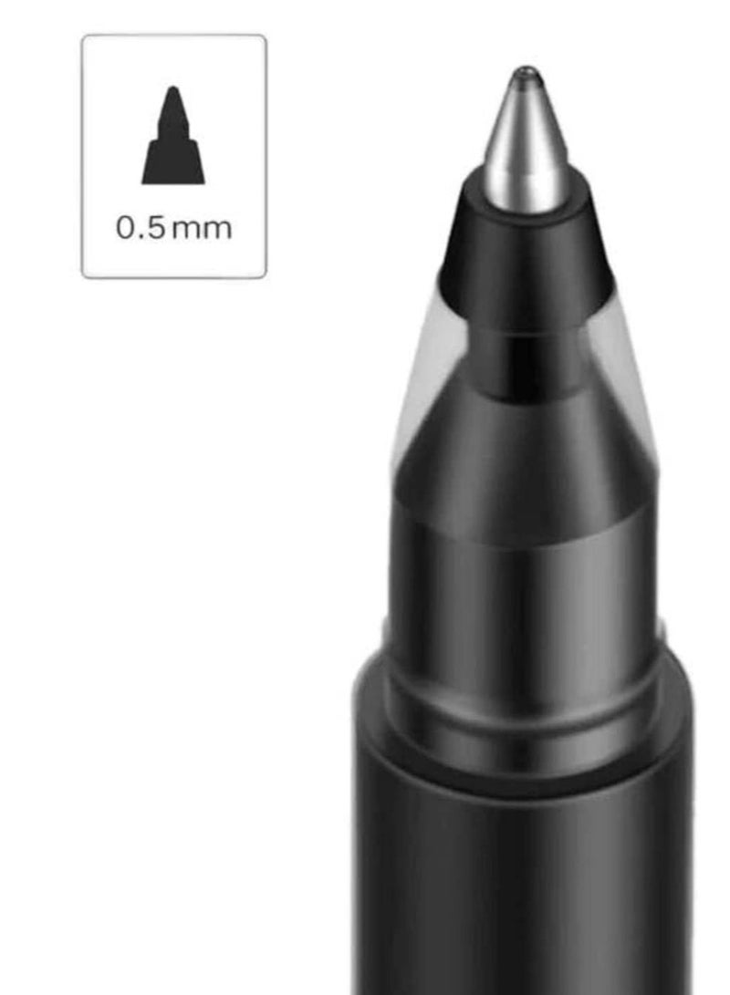 Xiaomi High-Capacity Gel Pens, 10 Pack, Simple Design, Smooth Writing, Red - Image 4