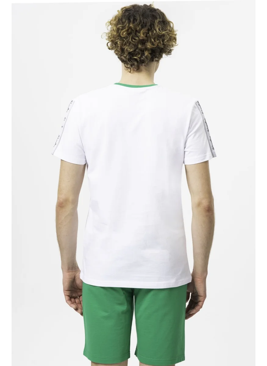 Benetton Men's T-Shirt BNT-M20446 076