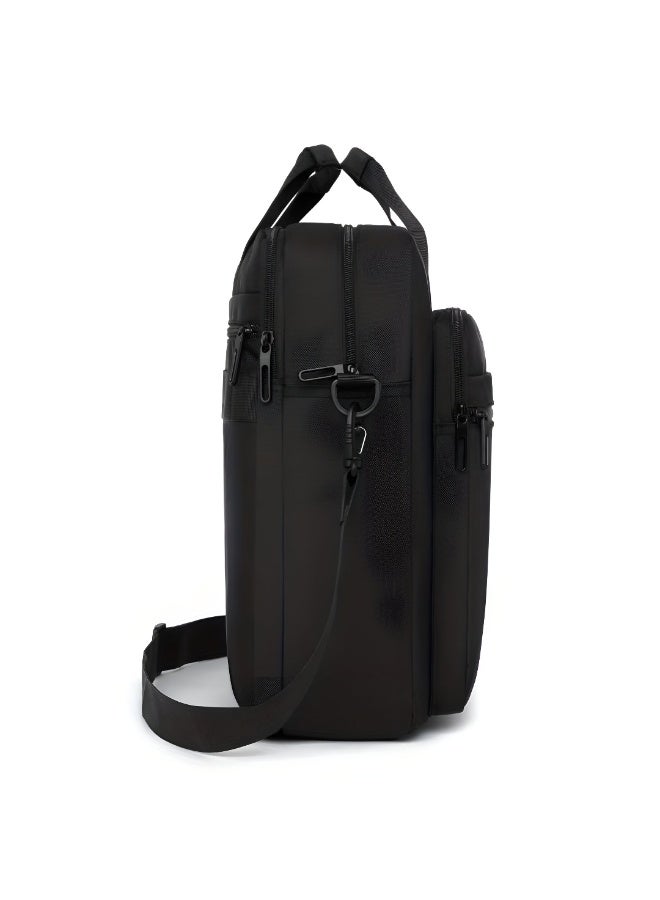 BIGTHREE Men's Handbags Shoulder Bags, Small Bag for Men, Cross Body Bags, Travel Shoulder Bag, Cross Body Phone Bag, Casual Shoulder Bag, with Adjustable Shoulder Strap and Compartmen - Image 5