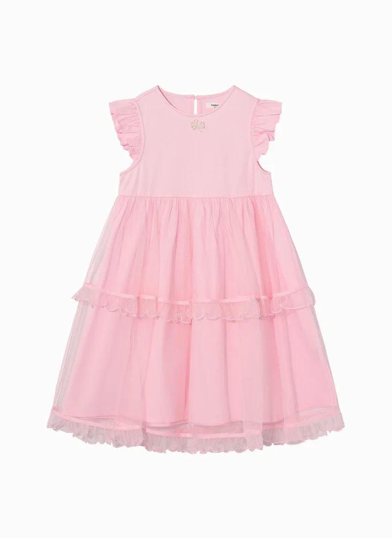 Balabala Kids Girl Woven one-piece dress