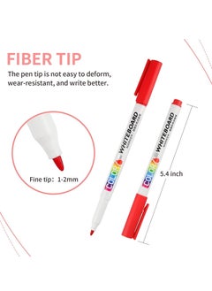 Y&D Dry Erase Markers, Fine Tip Whiteboard Assorted Colors 12 Pack  - Image 2