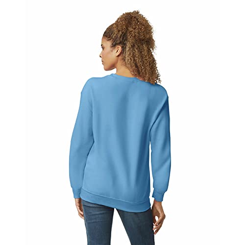 Gildan Adult Fleece Crewneck Sweatshirt, Style G18000, Multipack, Carolina Blue (1-Pack), 2X-Large - Image 3