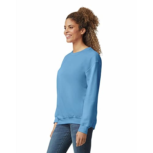 Gildan Adult Fleece Crewneck Sweatshirt, Style G18000, Multipack, Carolina Blue (1-Pack), 2X-Large - Image 2