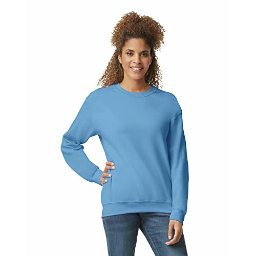 Gildan Adult Fleece Crewneck Sweatshirt, Style G18000, Multipack, Carolina Blue (1-Pack), 2X-Large - Image 1
