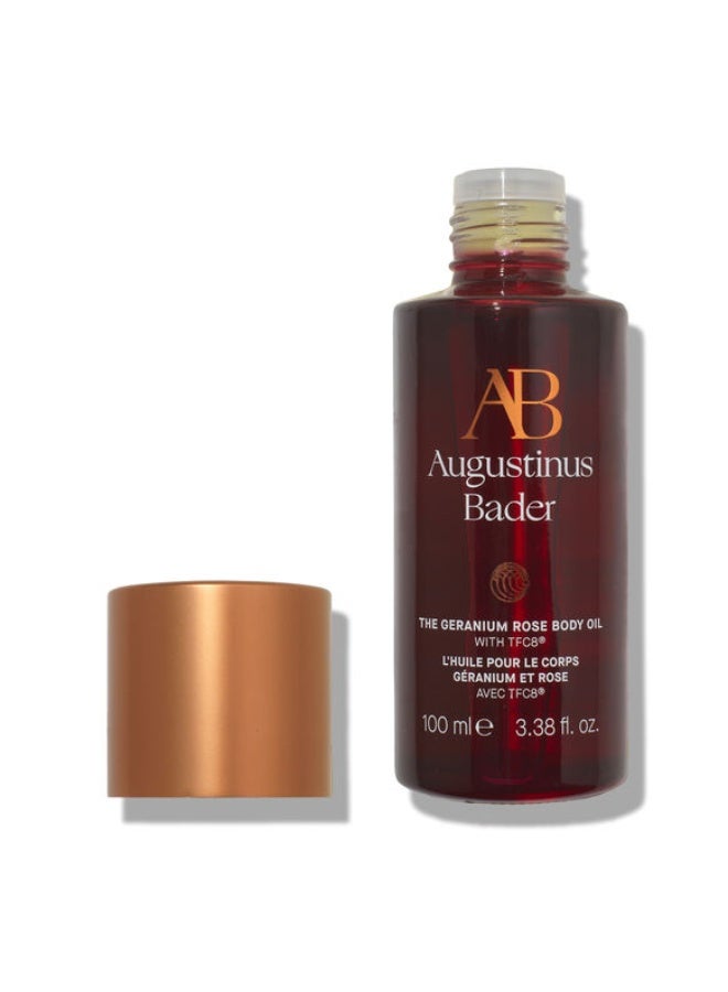 أوجستينوس بادر زيت الجسم بالورد والغرنوق من أوغسطينوس بدر 100 مل - Image 3