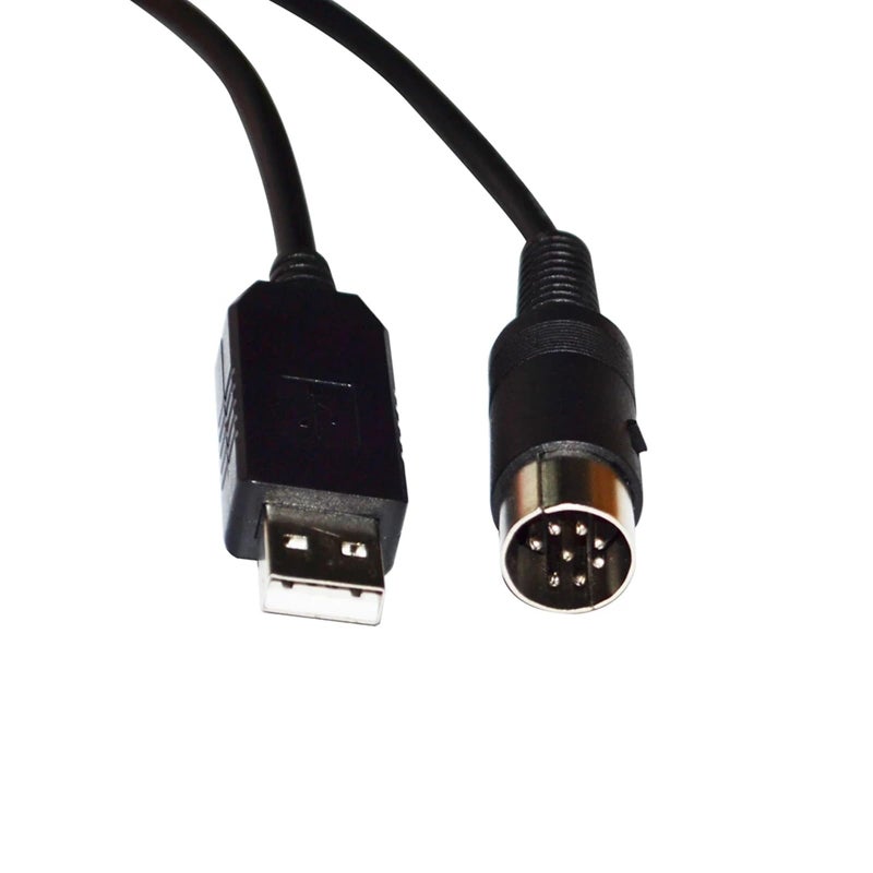 USB To DIN 8 Pin Male Serial Debug Download Communication Cable 3 Metres FT232RL Chip - Image 4