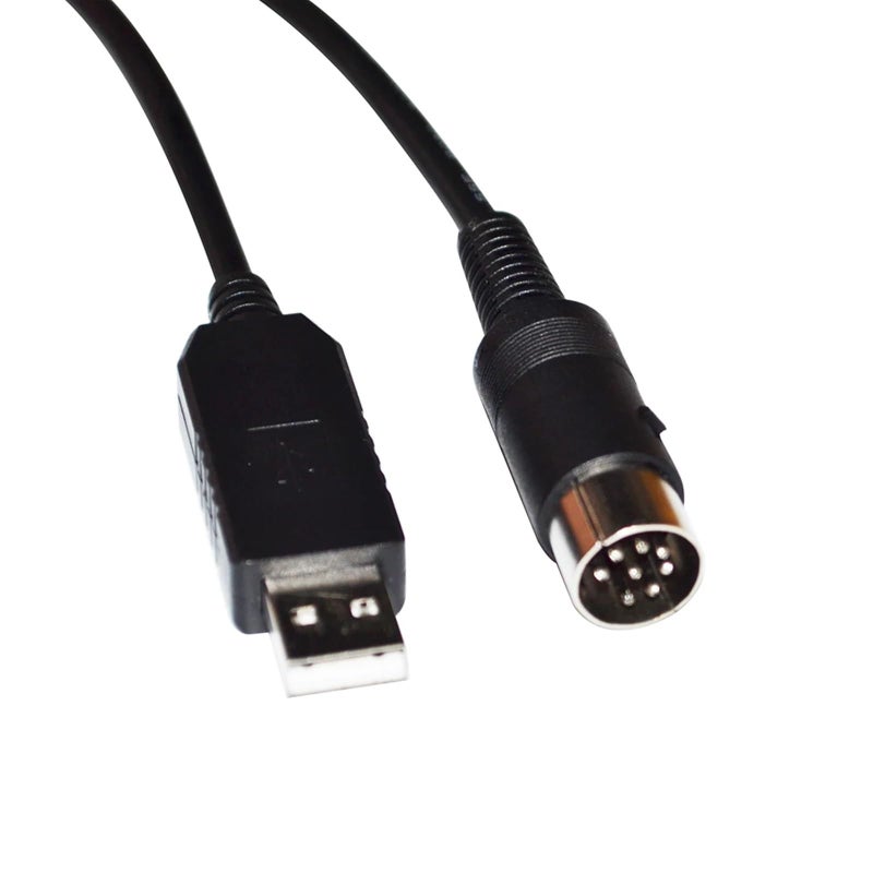 USB To DIN 8 Pin Male Serial Debug Download Communication Cable 3 Metres FT232RL Chip - Image 5