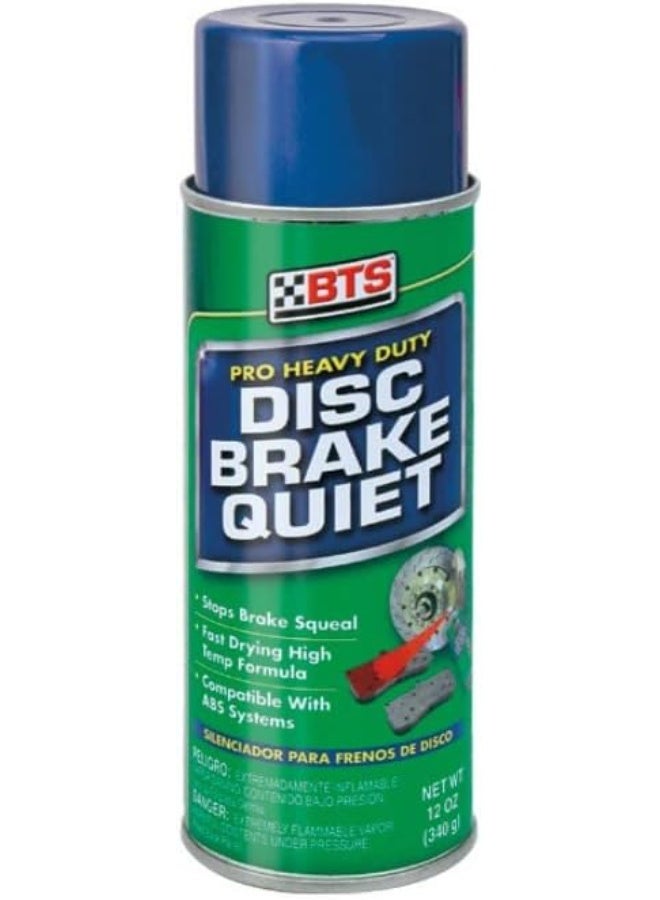 BTS Disc Brake Quiet – 12 oz (340 g) | Anti‑Squeal Brake Treatment & Noise Reducer - Image 1