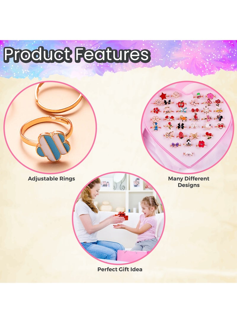 Home Smart Home Smart Queen Rings Jewelry Set For Kids  - Image 2