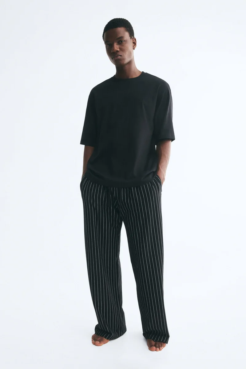 Relaxed Fit Pyjama T-shirt and bottoms