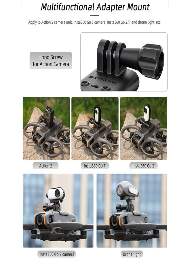 GetZget حامل كاميرا الحركة GetZget® متوافق مع ملحقات DJI Avata 2: التقط كل مغامرة - Image 2