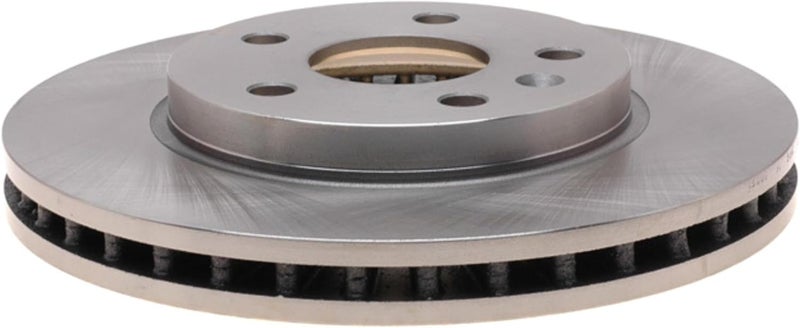 ACDelco Silver Front Disc Brake Rotor 18A2802A - Image 1