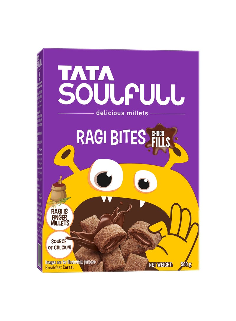 Tata Soulfull Ragi Bites Choco Fills 500g - Image 1