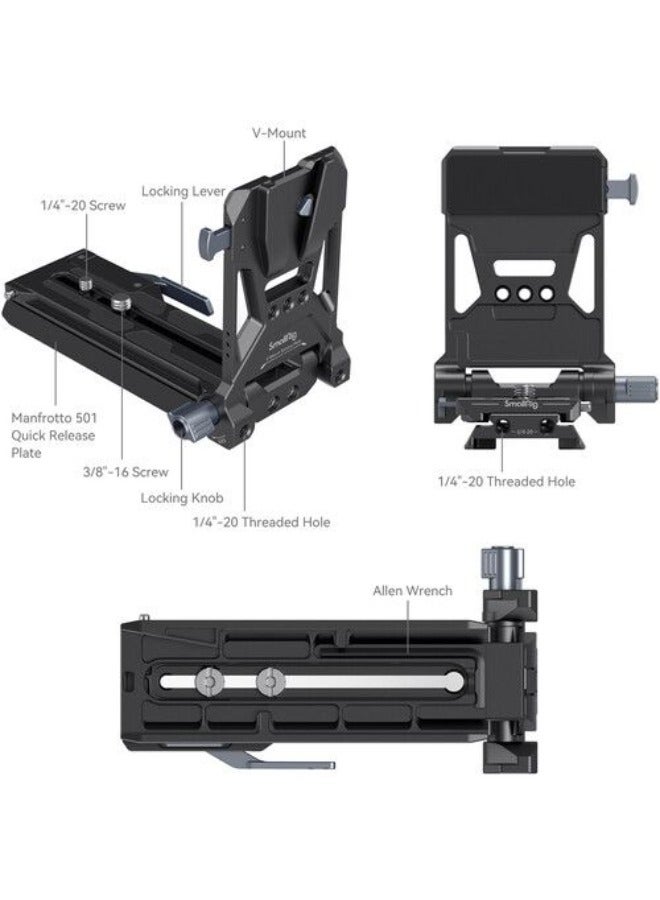 SmallRig V-Mount Battery Mount Plate Kit For Cinema Cameras 4323 - Image 3