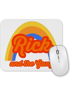 Print Shop Rick And The Gang Mouse Pad