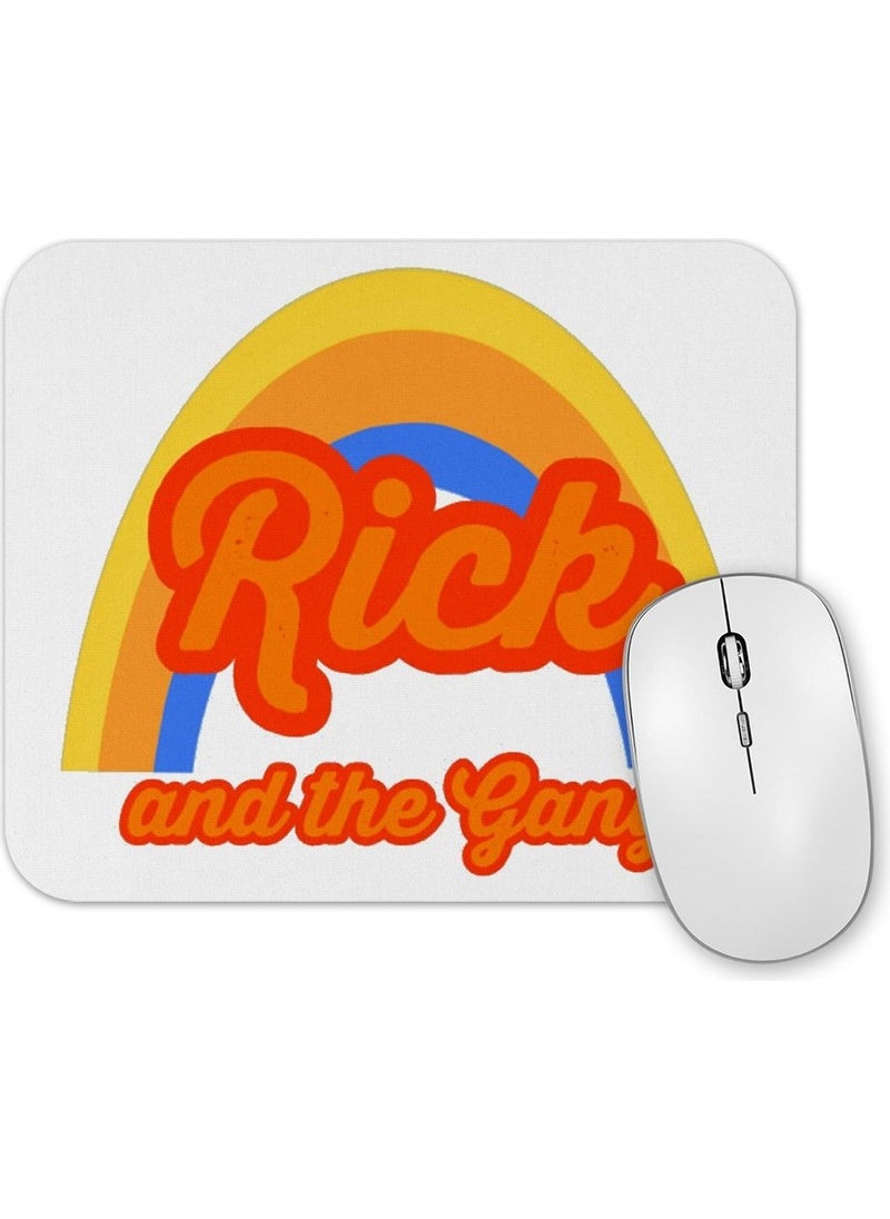 Baskı Dükkanı - Print Shop Rick And The Gang Mouse Pad - Image 1