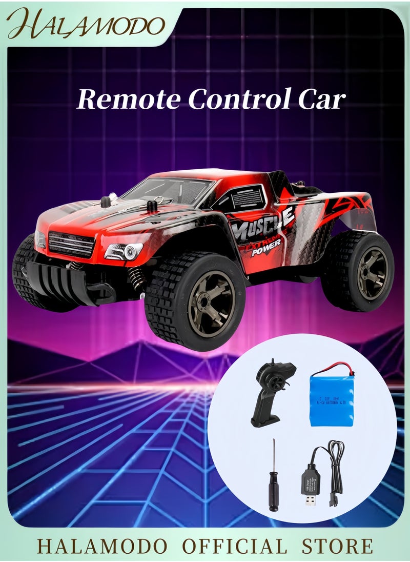 HALAMODO Remote Control Car 2.4GHz High-Speed Drift Car 1:20 Steering Control 4WD Racing Trucks Toy Car as Children's Birthday Gift for Kid  - Image 1