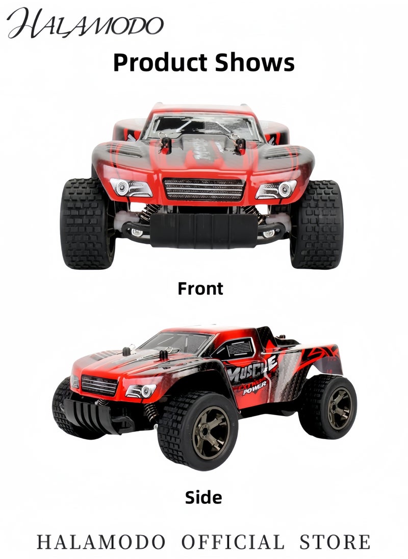 HALAMODO Remote Control Car 2.4GHz High-Speed Drift Car 1:20 Steering Control 4WD Racing Trucks Toy Car as Children's Birthday Gift for Kid  - Image 4