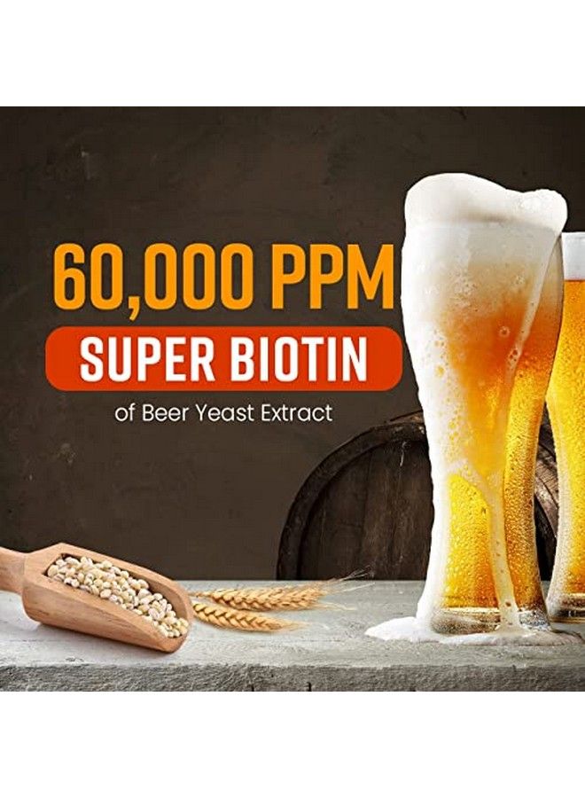 CRAZY SKIN Beer Shampoo & Hair Pack Set Biotin Rich With Beer Yeast For Hair Loss Hair Regrowth And Thickening Biotin Shampoo For Thinning Hair Sulfate Free - Image 5