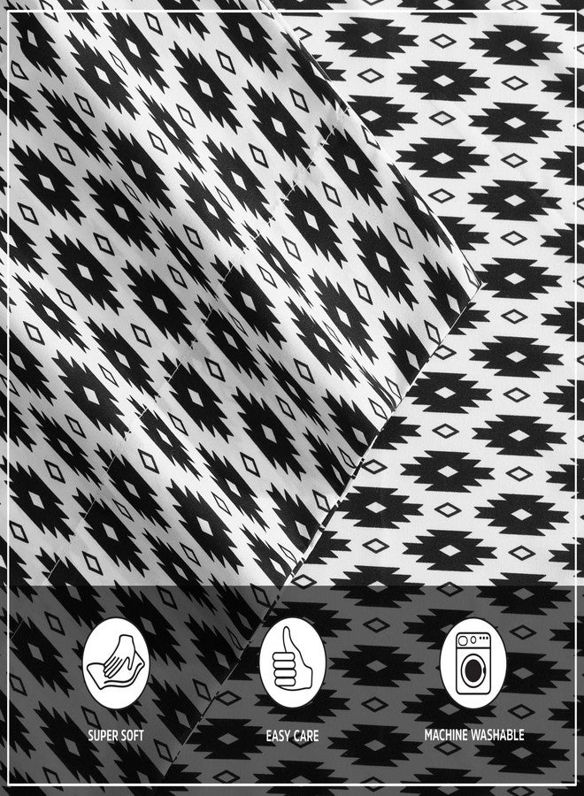 Wrangler - Queen Bed Sheets, Ultra-Soft & Lightweight Bedding with Matching Pillowcases, Lightweight Bed Set for All Season Comfort, Oeko-Tex Certified (Blaze Black) - Image 5