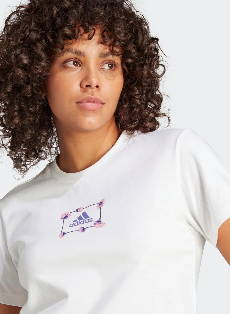 Adidas Photo Logo Graphic T-Shirt